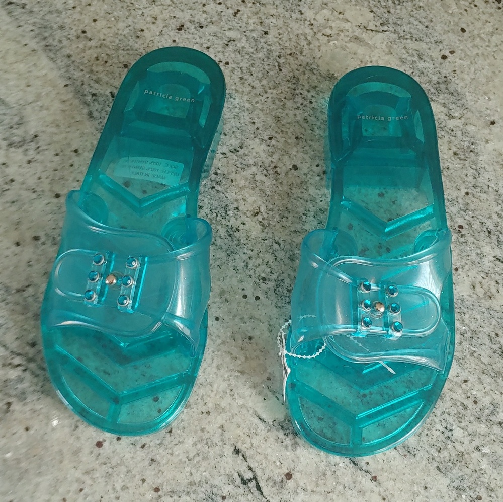 š„SALEš„ Rhinestone Jelly Slides - Picture 8 of 8
